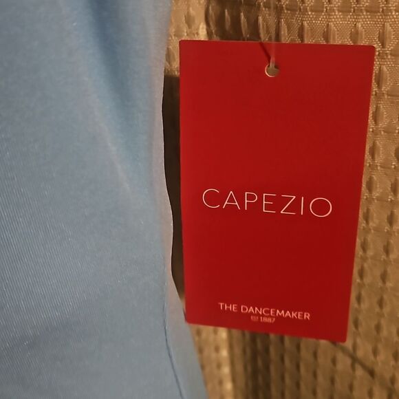 CAPEZIO TANK LEOTARD BLUE S - Picture 2 of 6